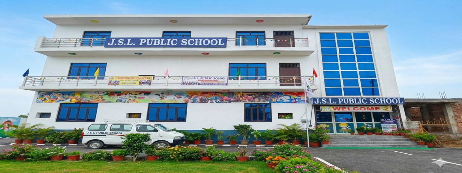 School campus building